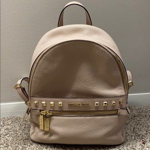 Mini MICHAEL KORS blush pink backpack